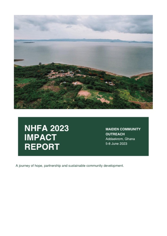 Cover of the 2023 Impact Report